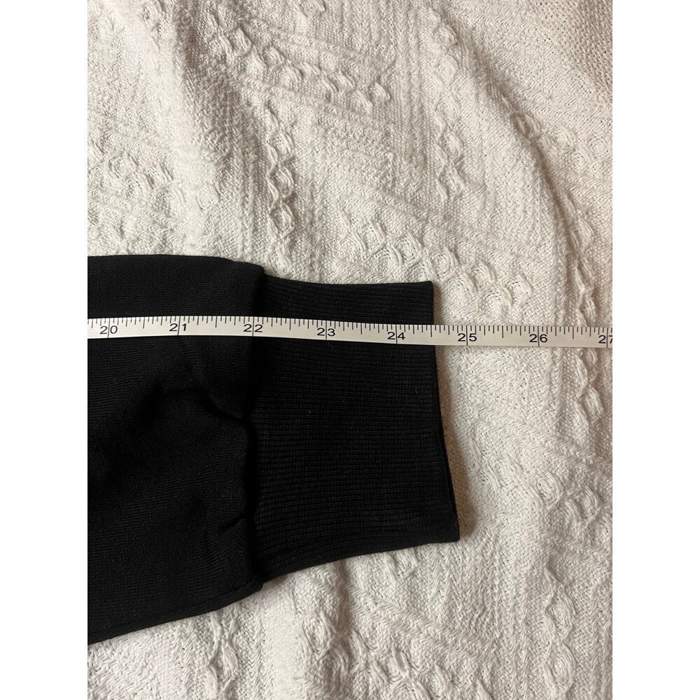 Divinity “Nostalgia Sweater” in Black Y2K 90's Blokecore Sportswear Sportscore - Picture 11 of 11